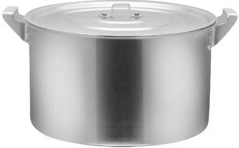 Zauberg Cylindrical Aluminum Pot, 3.5 L