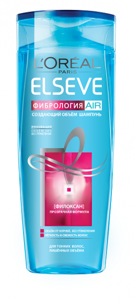 Elseve AIR Fibralogy Shampoo, 400 mL