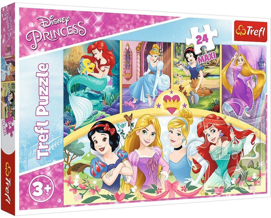 Trefl Maxi 14294 Disney Princesses Magic of Memories Puzzle, 24 Pieces