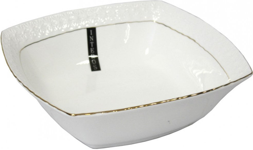 Interos Snow Queen S011620-A Square Salad Bowl No. 8, 20 cm