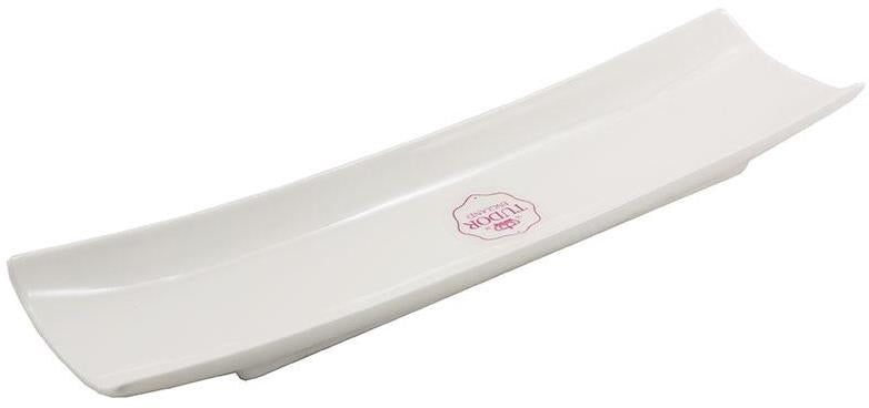 Tudor England Royal White TU1078-1 Rectangular Serving Dish, 33 x 9 cm
