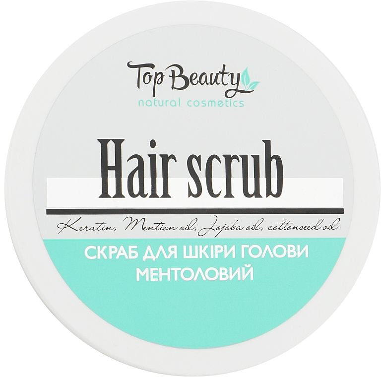 Top Beauty Menthol Scalp Scrub, 250 mL