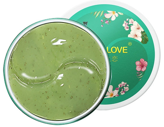 Sersanlove Green Tea Hydrogel Eye Patches, 60 pcs