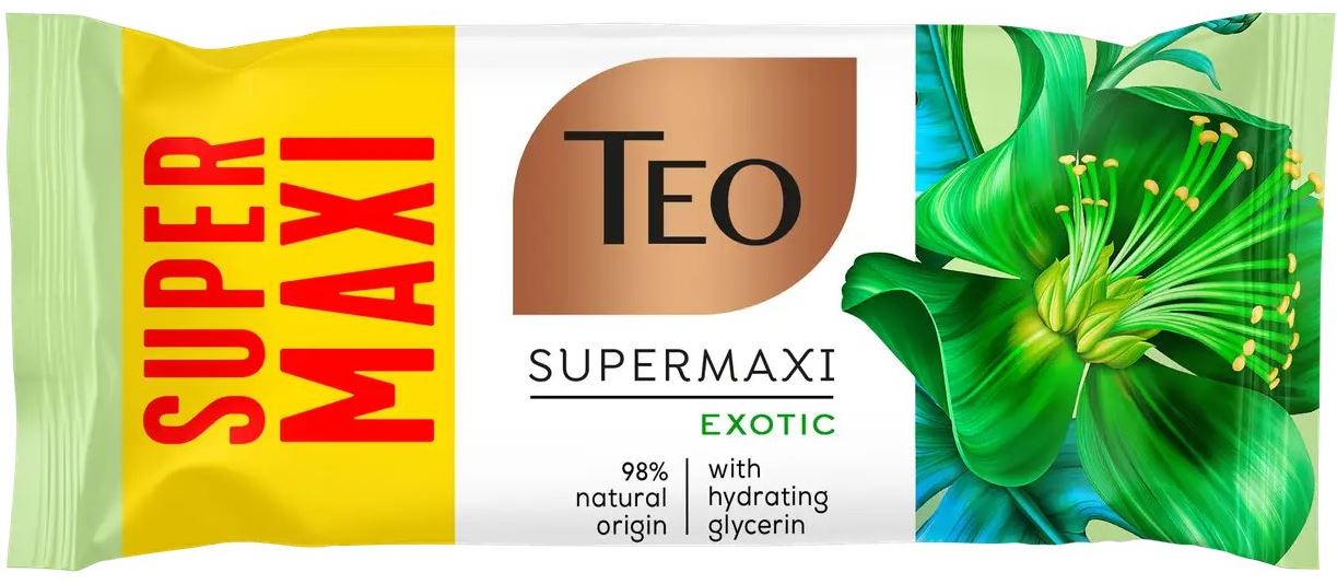 Teo Supermaxi Exotic Bar Soap, 140 g