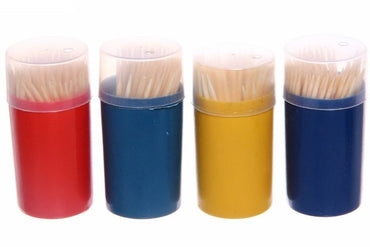 Small Toothpicks in Round Jar - Image 2