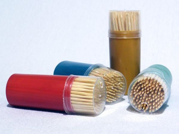 Small Toothpicks in Round Jar - Image 3