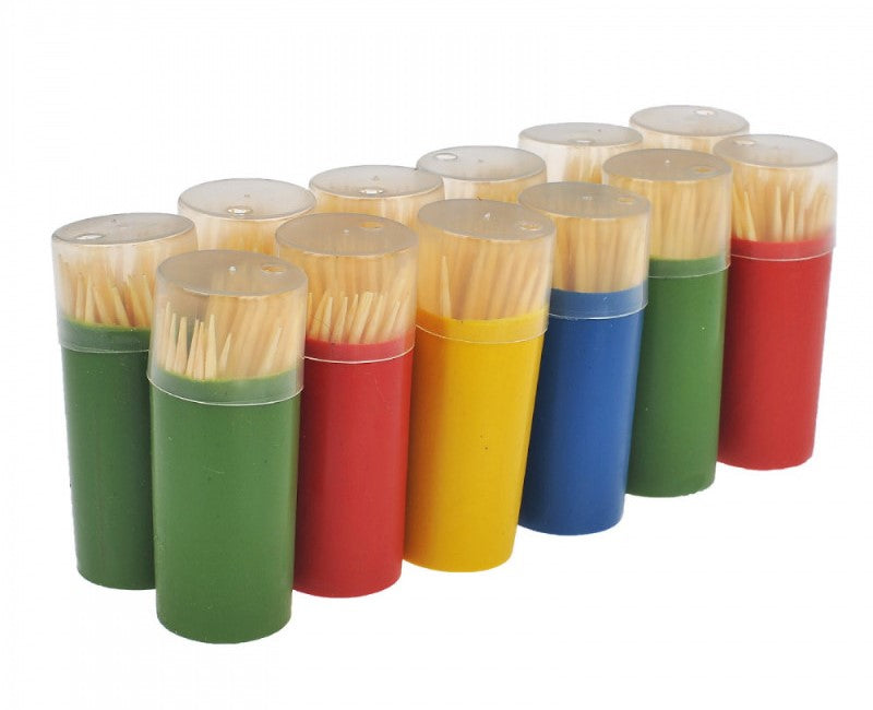 Small Toothpicks in Round Jar - Image 4