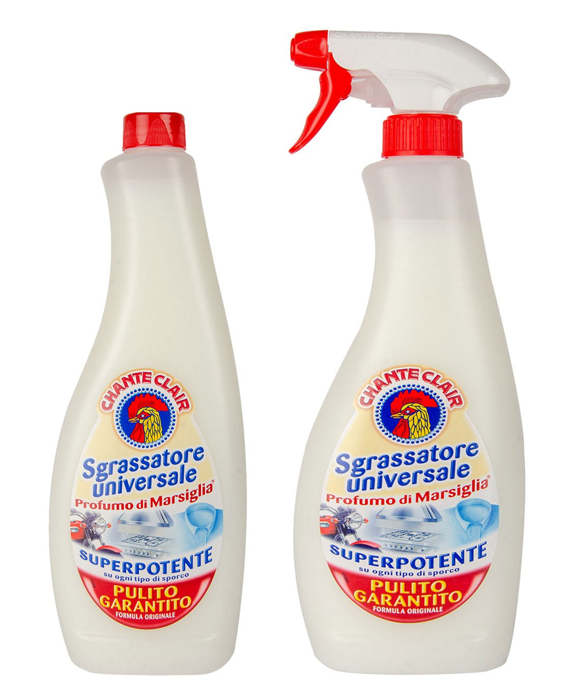 Chante Clair Profumo di Marsiglia All-Purpose Cleaner Spray, 625 mL + Refill, 625 mL