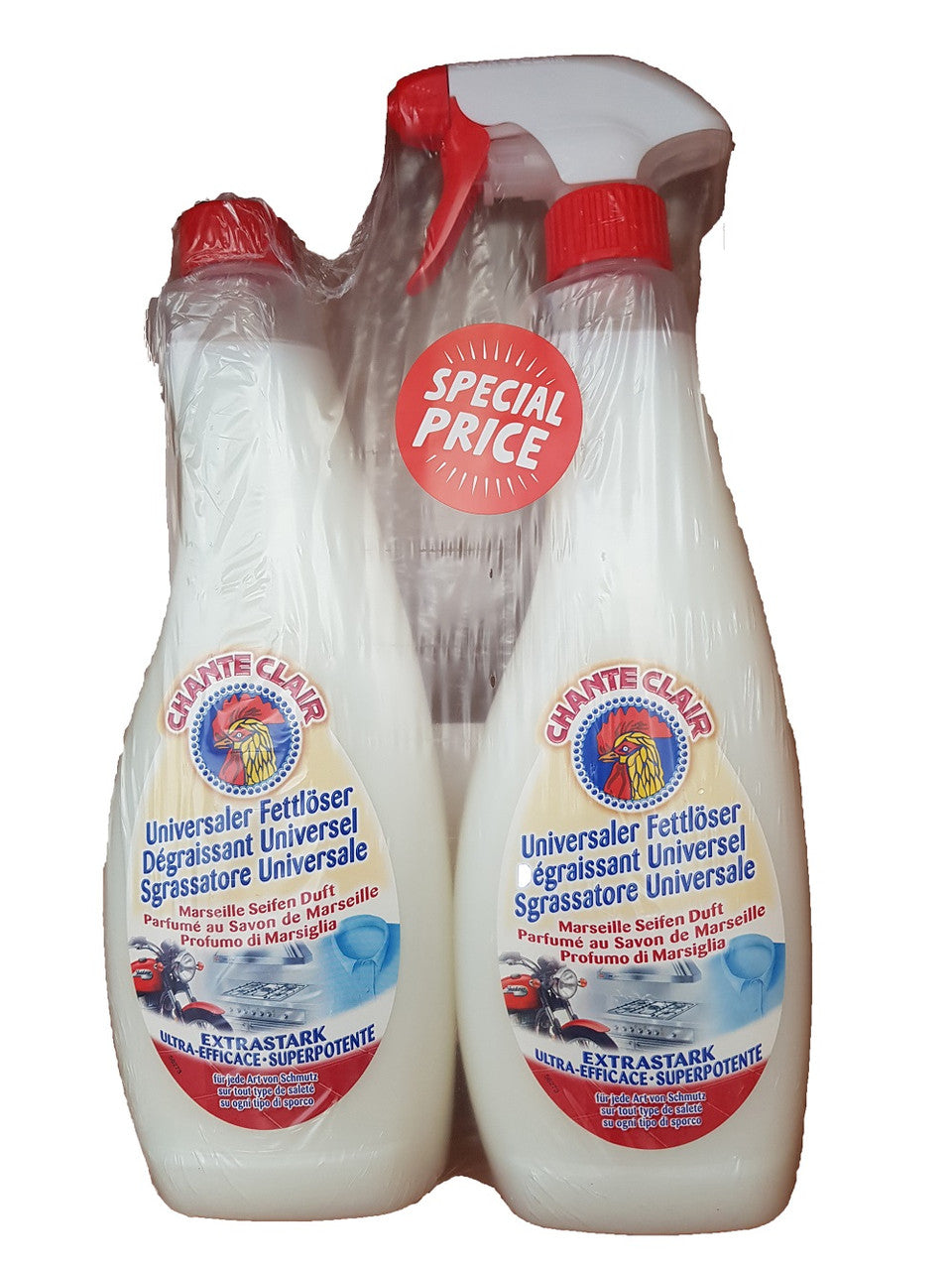 Chante Clair Profumo di Marsiglia All-Purpose Cleaner Spray, 625 mL + Refill, 625 mL - Image 2