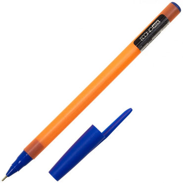 Economix Fire E10252 Blue Oil-Based Ballpoint Pen, 0.7 mm - Image 2