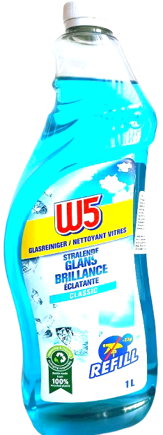 W5 Classic Glass & Mirror Cleaner Refill, 1 L - Image 3