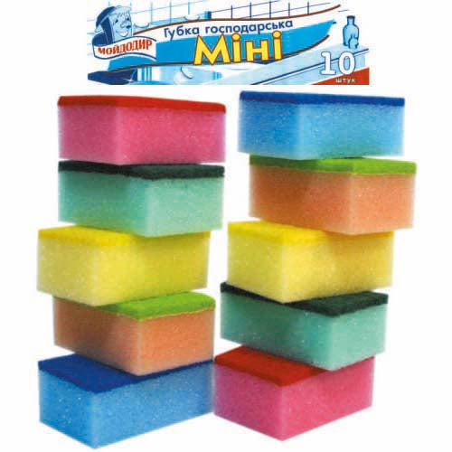 Moydodyr Mini Kitchen Sponges, 10 pcs