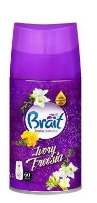 Brait Ivory Freesia Automatic Air Freshener Refill, 250 mL