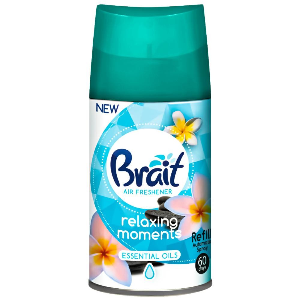 Brait Relaxing Moments Automatic Air Freshener Refill, 250 mL