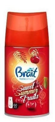 Brait Sweet Summer Fruits Automatic Air Freshener Refill, 250 mL