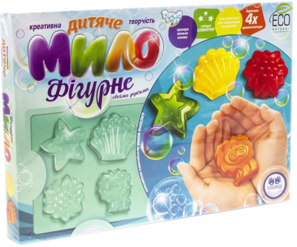 Danko Toys DFM-01-03U Kids' Shaped Soap Craft Set, 4 Figures