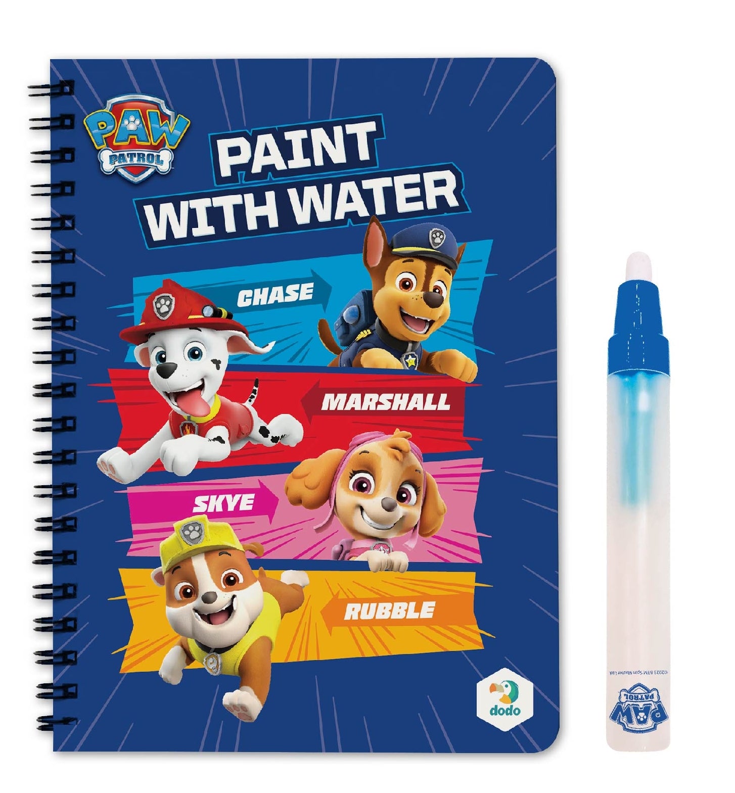 Dodo 200444 Paw Patrol Water-Reveal Coloring Book - Image 2