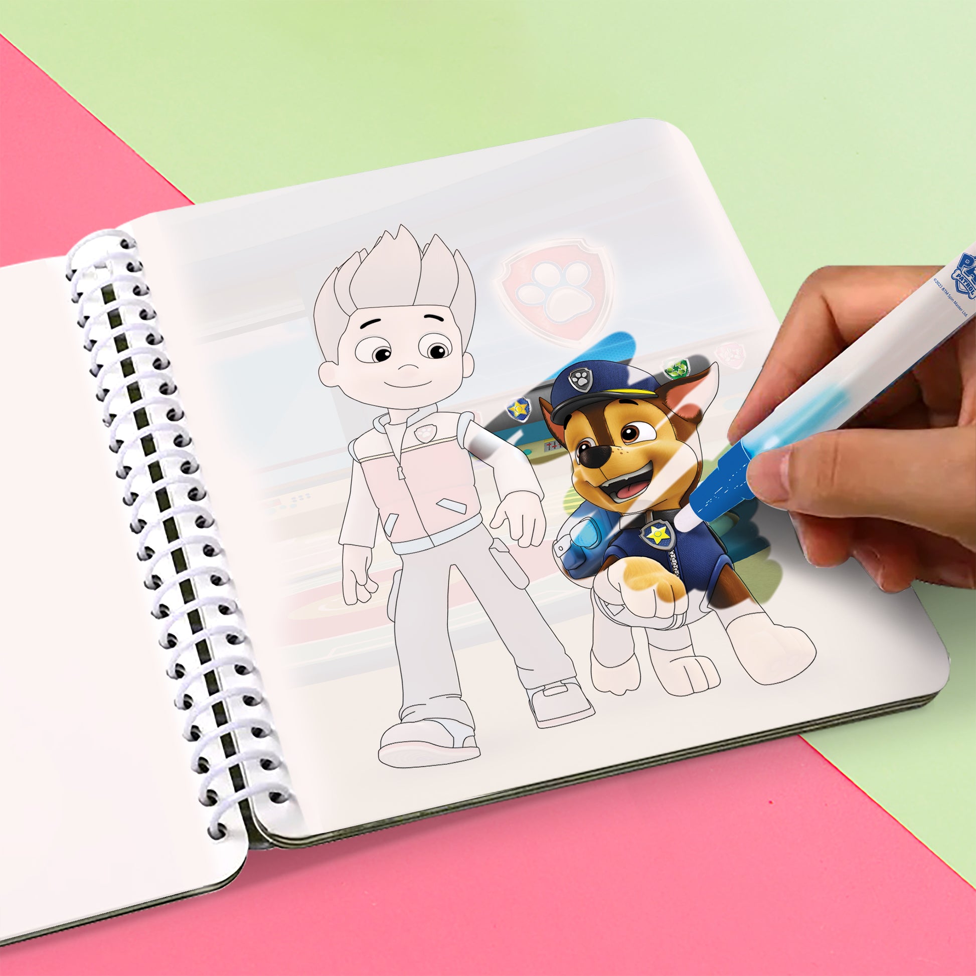 Dodo 200444 Paw Patrol Water-Reveal Coloring Book - Image 3