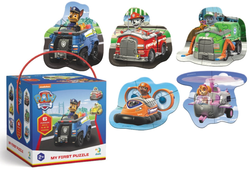 Dodo 200535 Paw Patrol Ready for Action Puzzle Set, 4/6/8 Pieces