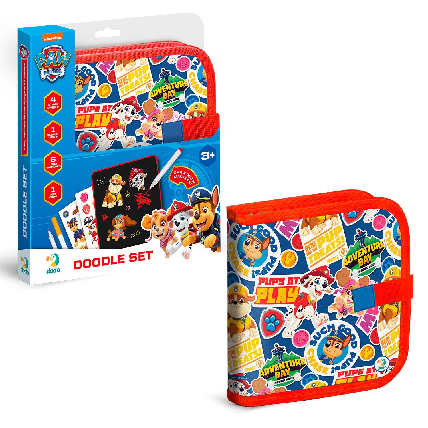 Dodo 200518 Paw Patrol Travel Drawing Set