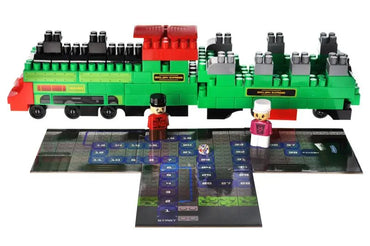 Blocks&Steps QB300-202 3-in-1 Railway Express Building Set, 136 Pieces - Image 2