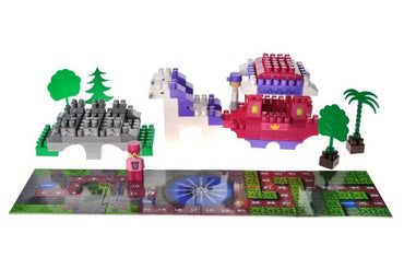 Blocks&Steps QB300-201 3-in-1 Princess Journey Building Set, 139 Pieces - Image 2
