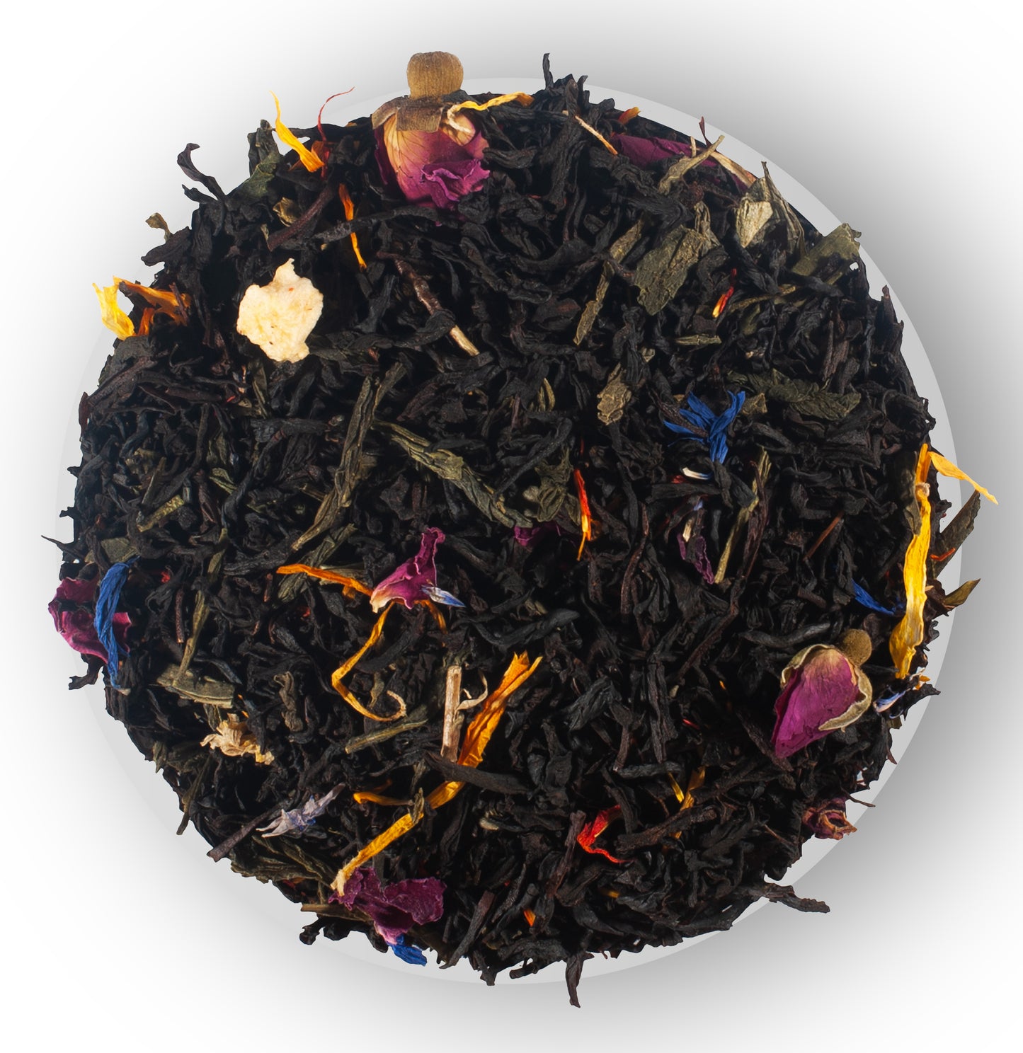 Lovare 1001 Nights Black & Green Tea Blend in Tube, 80 g - Image 2