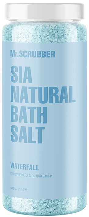 Mr. Scrubber Waterfall Perfumed Bath Salt, 600 g