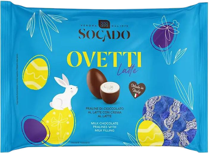 Socado Milk Chocolate Eggs, 1 kg