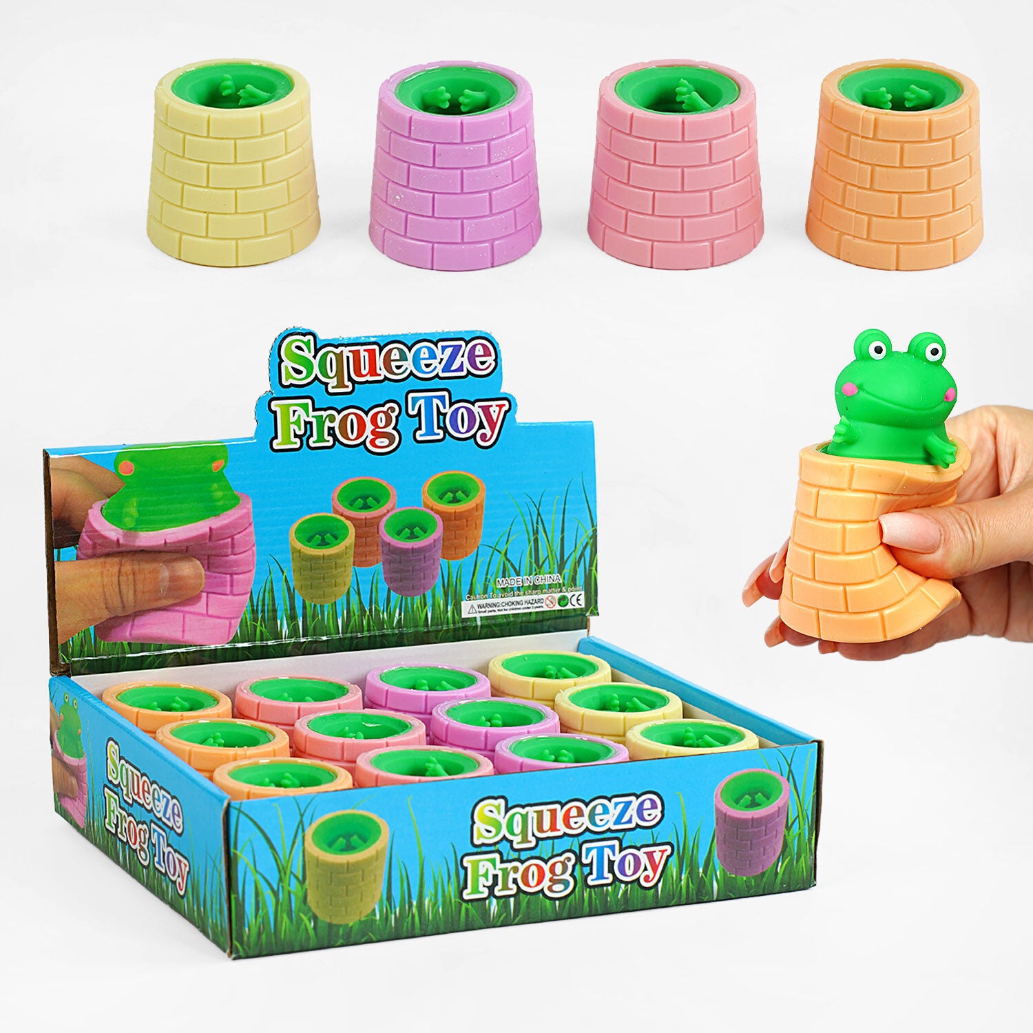 C 56458 Little Frogs Antistress Toy