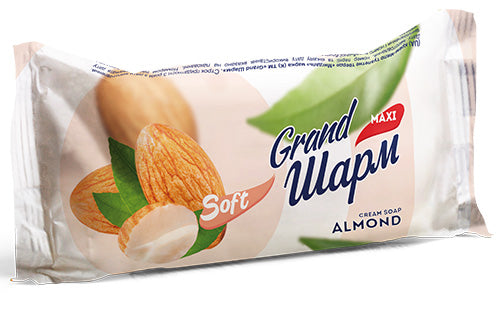 Sharm Maxi Almond Bar Soap, 125 g
