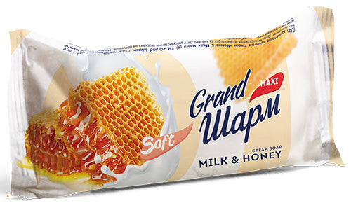 Sharm Maxi Milk & Honey Bar Soap, 125 g