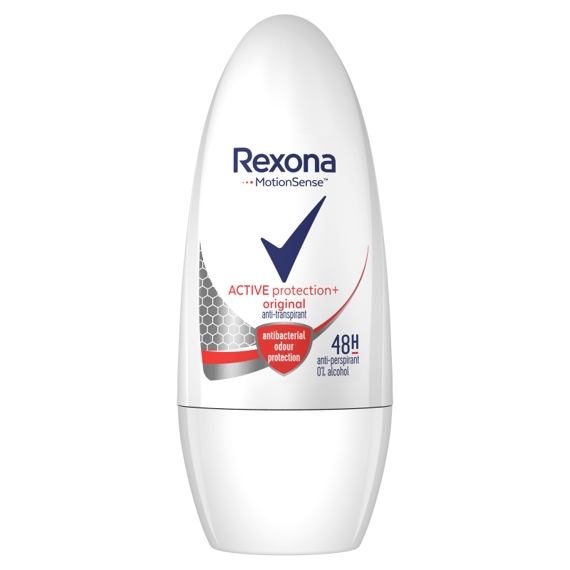 Rexona Active Original Women's Roll-On Deodorant, 50 mL