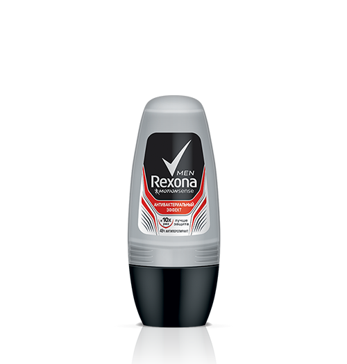 Rexona Antibacterial Effect Men's Roll-On Deodorant, 50 mL