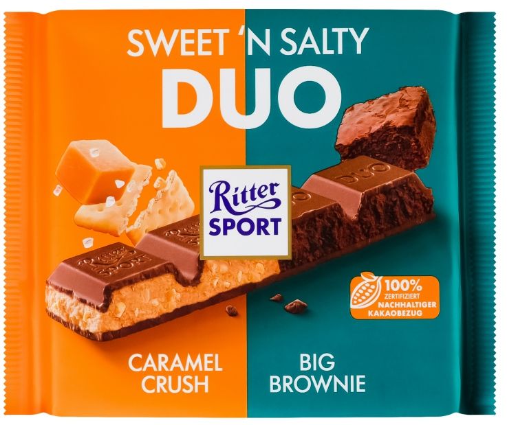 Ritter Sport Sweet 'n Salty Chocolate, 218 g