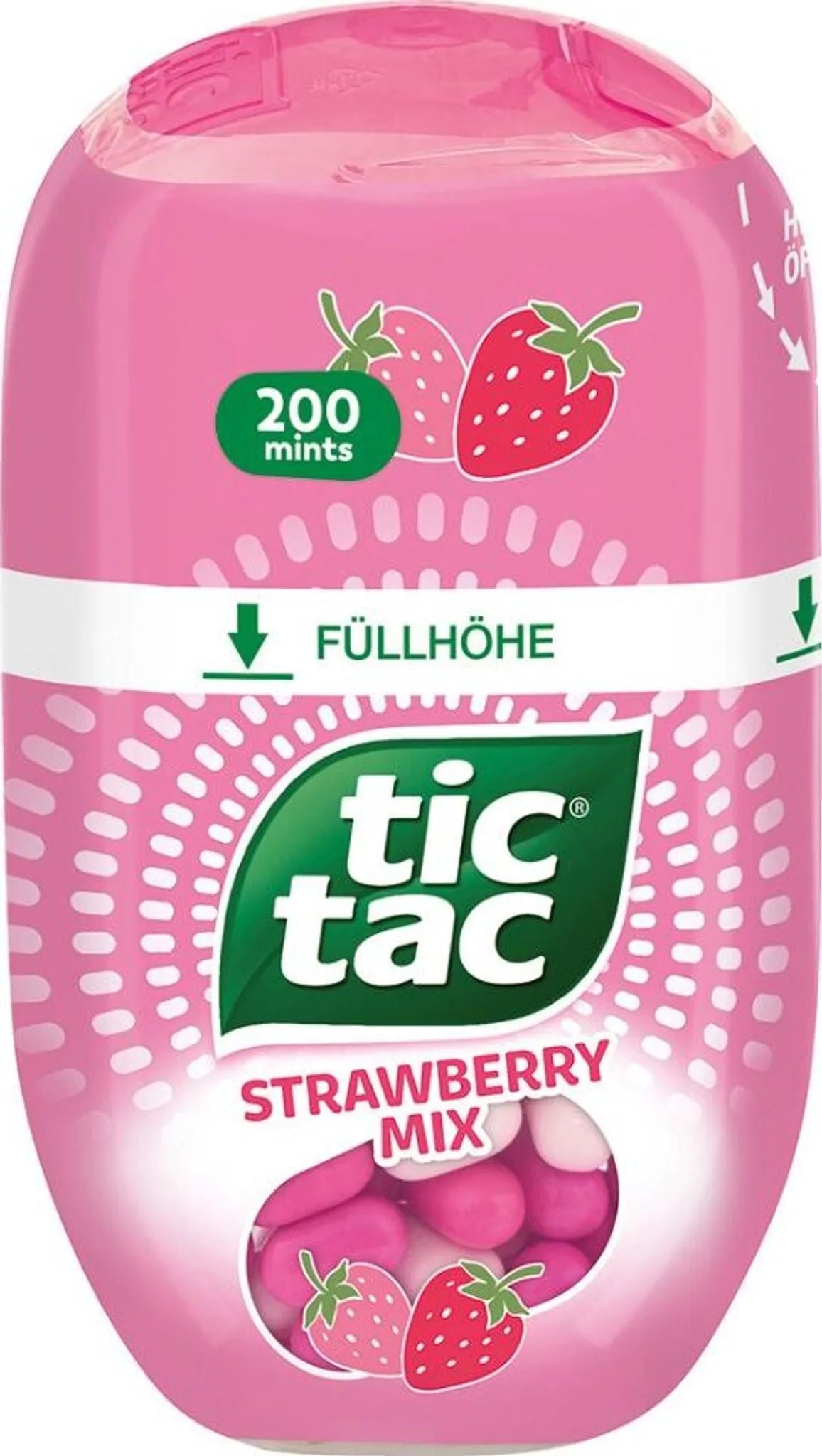Tic Tac Strawberry Mix Big Pack Dragees, 98 g