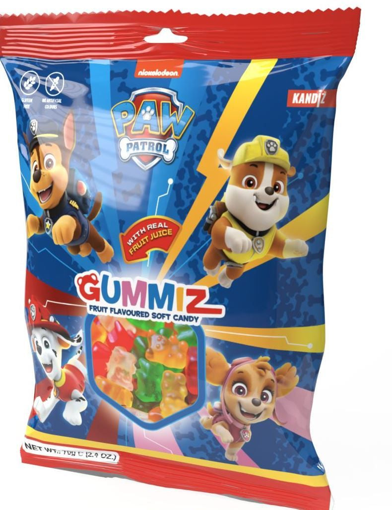 Gummiz Paw Patrol Gummy Bears, 70 g