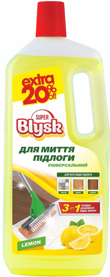 Super Blysk Lemon Universal Floor Cleaner, 1 L