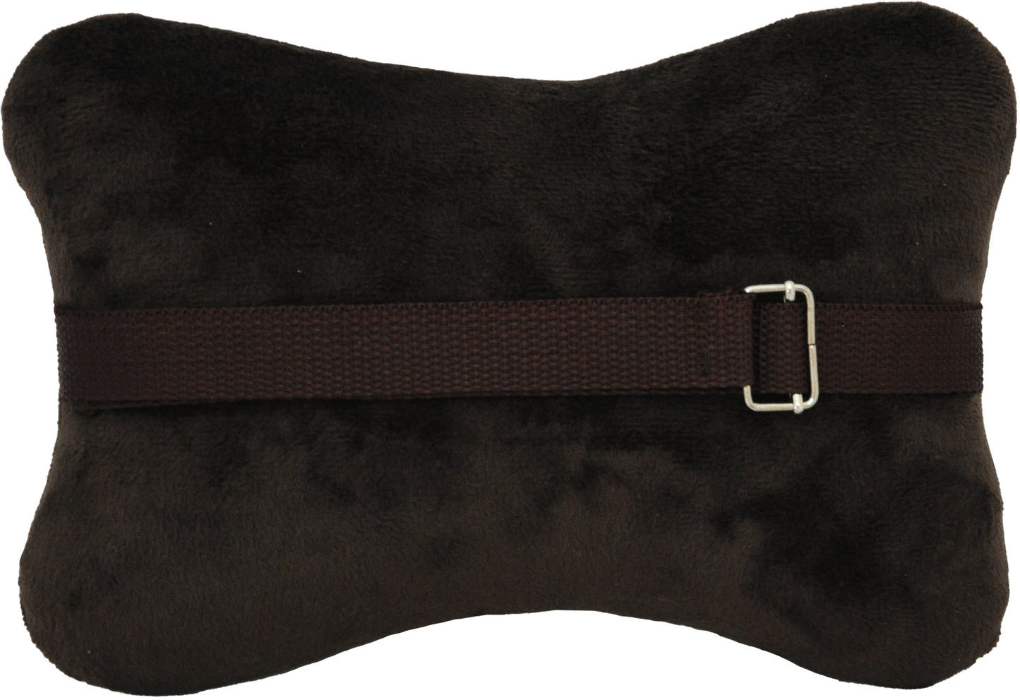 Tigres PD-0459 Brown Trident Neck Pillow, 24 x 15 cm - Image 2