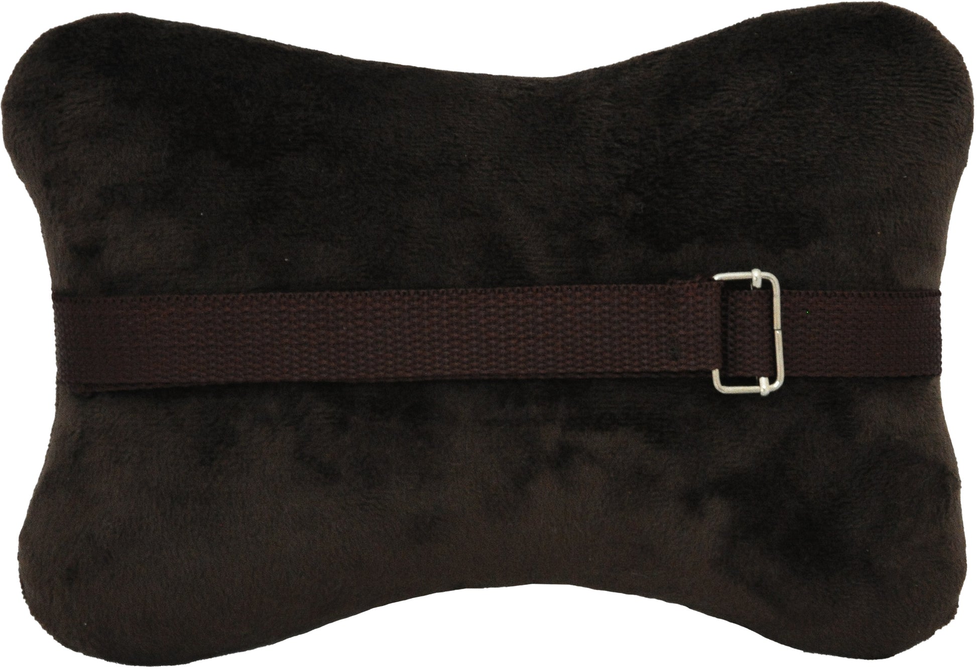 Tigres PD-0459 Brown Trident Neck Pillow, 24 x 15 cm - Image 2