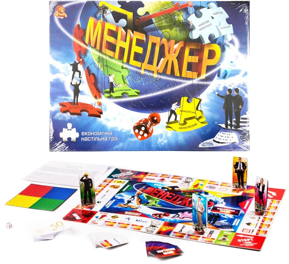 Danko Toys DT G7-UA Manager Board Game