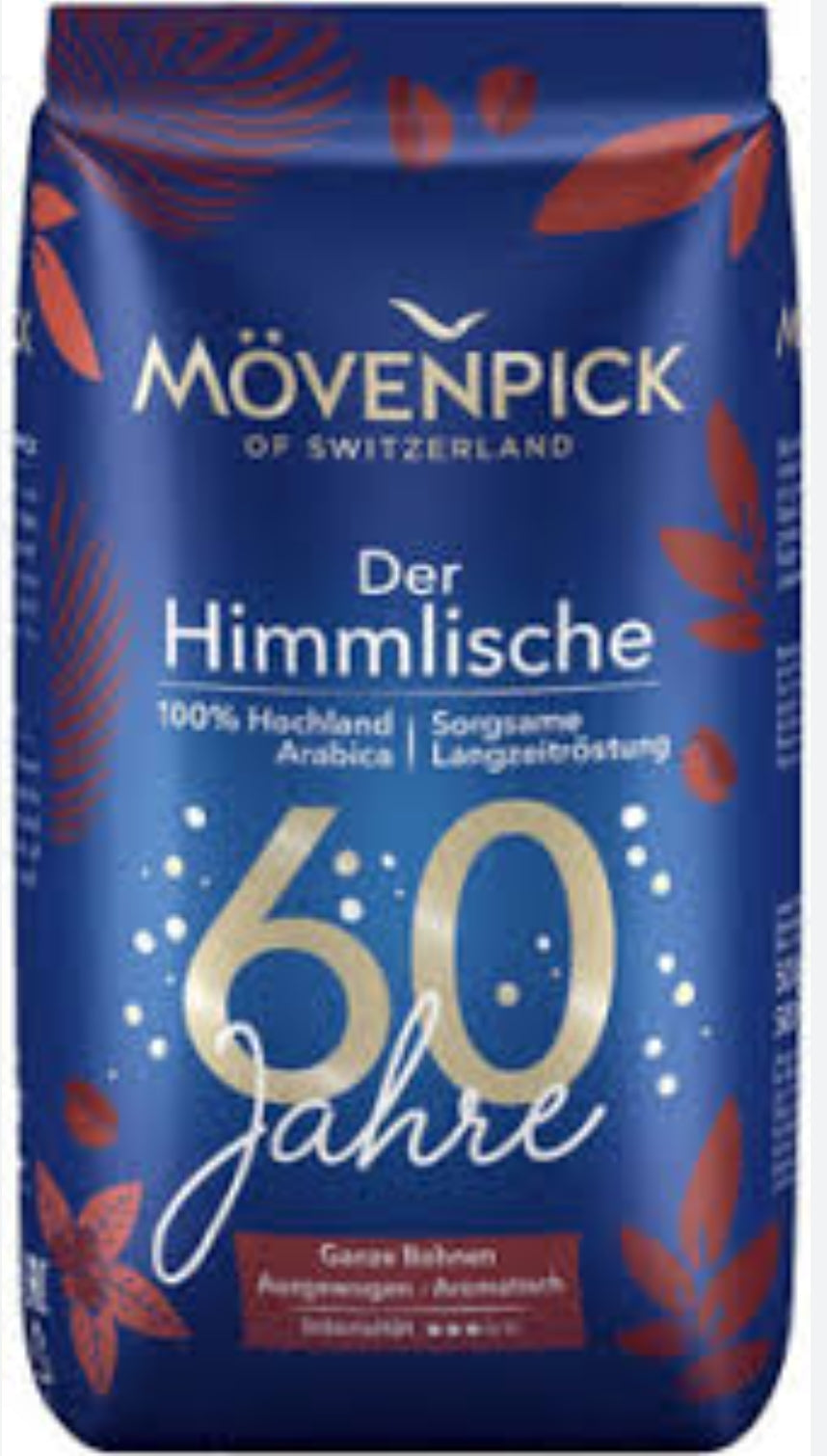 Movenpick Heavenly Whole Bean Coffee, 500 g
