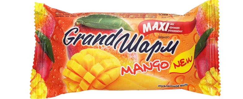 Sharm Maxi Mango Bar Soap, 140 g