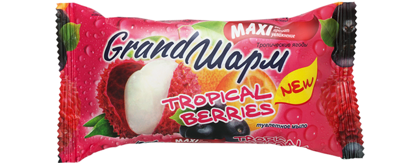 Sharm Maxi Tropical Berries Bar Soap, 140 g
