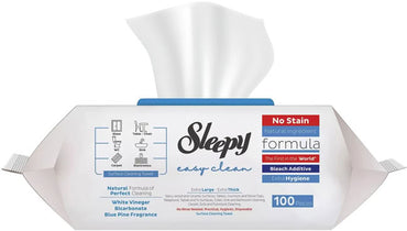 Sleepy Easy Clean Bleach Cleaning Wet Wipes, 100 pcs - Image 2