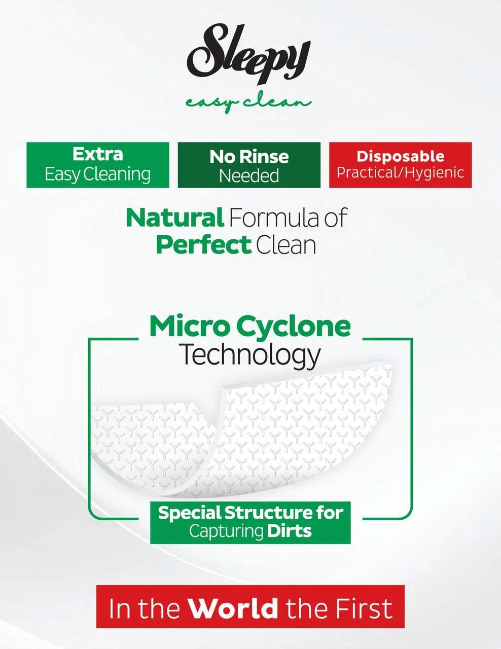 Sleepy Easy Clean Cherry Cleaning Wet Wipes, 100 pcs - Image 3