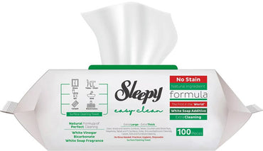 Sleepy Easy Clean Green Cleaning Wet Wipes, 100 pcs - Image 2