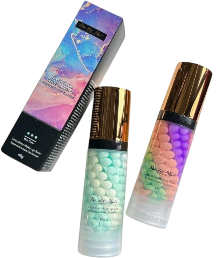 Ma Vie Mari Tri-Color Smoothing Makeup Base, 40 g