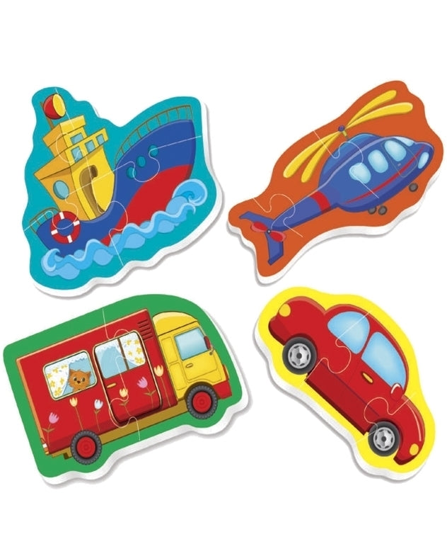 Vladi Toys VT1106-96 Transport Foam Puzzles - Image 2