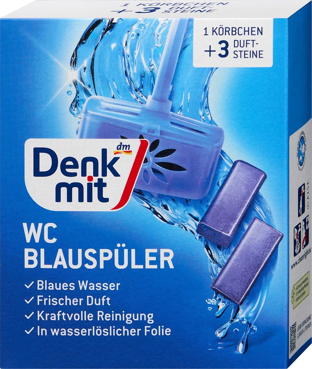 Denkmit Blauspuler (korzynka + 3 zapasky) Hanging Toilet Bowl Freshener